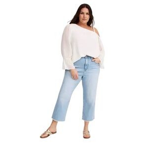 Torrid Light Blue Ankle Jeans